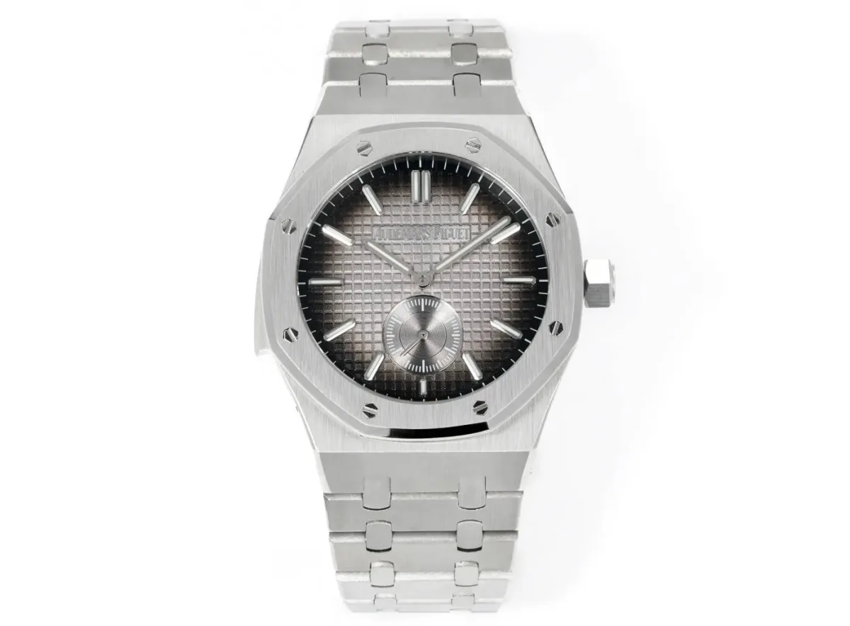 JH Factory Audemars Piguet Royal Oak 26591IP Silver Super Clone Watch