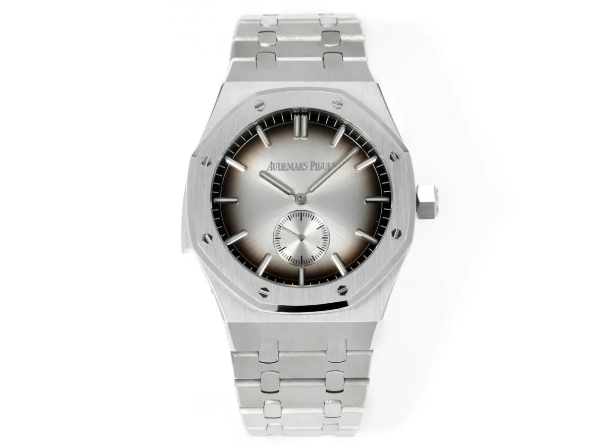 R8 Factory Audemars Piguet Royal Oak 26591IP Silver Super Clone Watch
