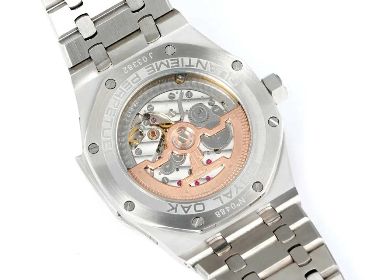 R8 Factory Audemars Piguet Royal Oak 26591IP Pink Dial Steel Super Clone Watch