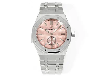 TWA Factory Audemars Piguet Royal Oak 26591IP Pink Dial Steel Super Clone Watch