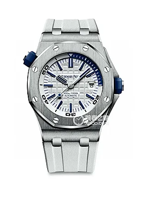 KZ Factory Audemars Piguet Royal Oak Offshore Super Clone Watch Silver - Premium Replica
