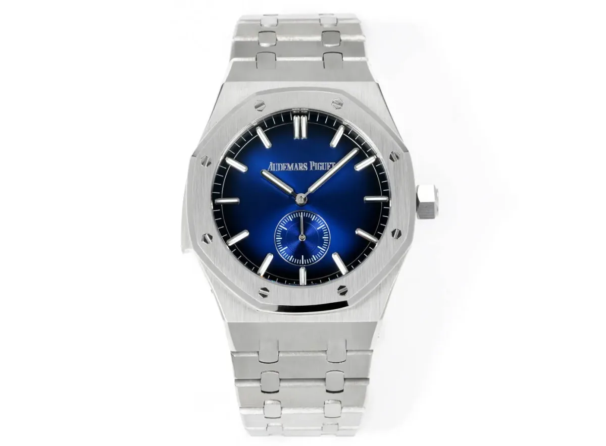 OM Factory Audemars Piguet Royal Oak 26591IP Blue Dial Steel - Premium Super Clone Watch