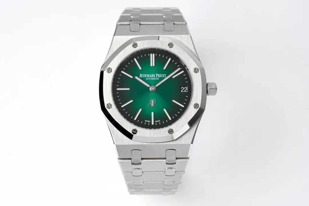 BF Factory Audemars Piguet Royal Oak 15202 Green Steel Super Clone Watch - Premium Replica
