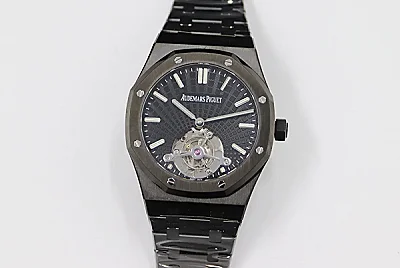 8F Factory Audemars Piguet Royal Oak Tourbillon Black Super Clone Watch