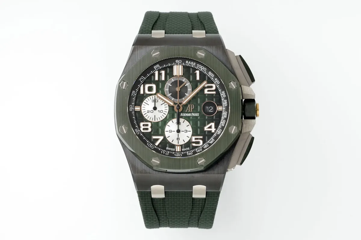 TWA Factory Audemars Piguet Royal Oak Offshore 26400 Green Super Clone Watch