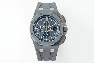 8F Factory Audemars Piguet Royal Oak Offshore 26400 Grey Chronograph - Premium Super Clone Watch