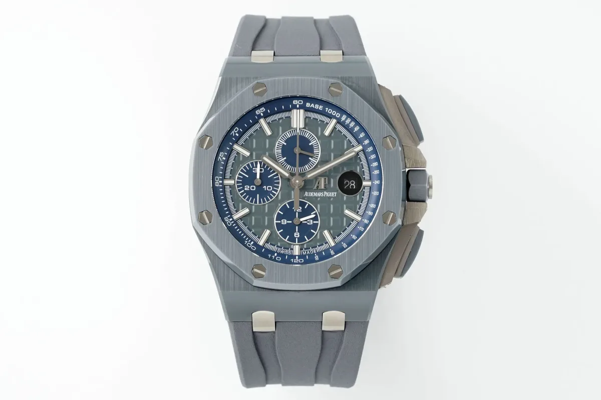 TWA Factory Audemars Piguet Royal Oak Offshore 26400 Grey Chronograph - Premium Super Clone Watch