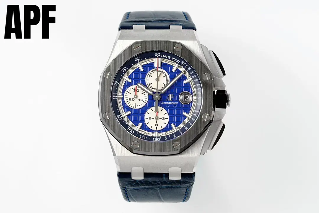 JH Factory Audemars Piguet Royal Oak Offshore 26470 Blue Chronograph - Premium Super Clone Watch