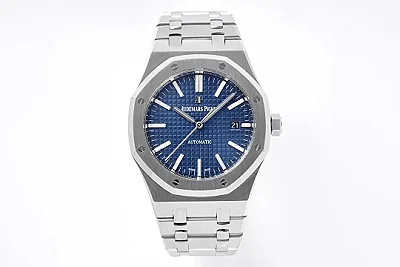 ZF Factory Audemars Piguet Royal Oak 15400 Blue Automatic Super Clone Watch - Premium Replica