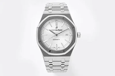 ZF Factory Audemars Piguet Royal Oak 15400 Silver Automatic Super Clone Watch