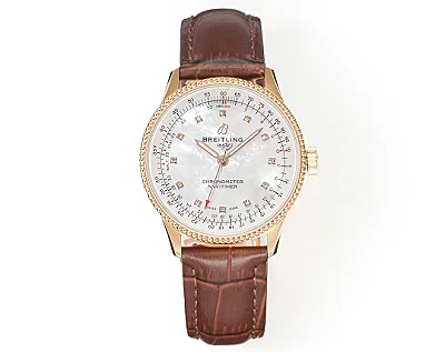 KOR Factory Breitling Navitimer Automatic Brown Leather - Super Clone Watch Masterpiece