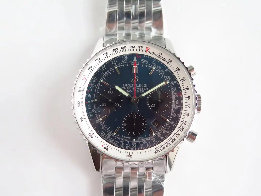 ZF Factory Breitling Navitimer B01 Panda Dial Steel - Super Clone Watch