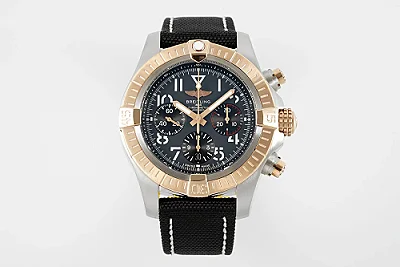 V7 Factory Breitling Avenger B01 Chronograph Black - Premium Super Clone Watch