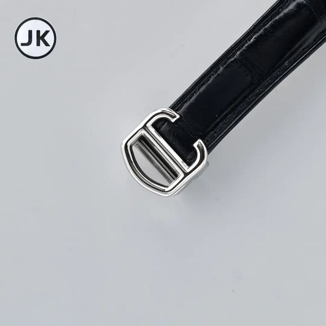3K Factory Cartier Cle de Cartier Automatic Watch Silver Black - Best Replica Watches