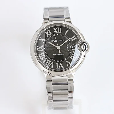 CARTIER Ballon Bleu 40mm Steel Watch Black - Premium Replica Watches &amp; Fake Cartier Style