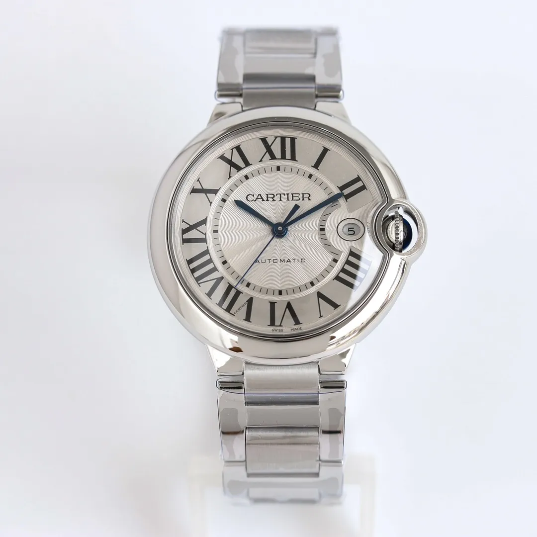 CARTIER Ballon Bleu 40 Steel Watch Silver - Replica Watches &amp; Fake Cartier Edition