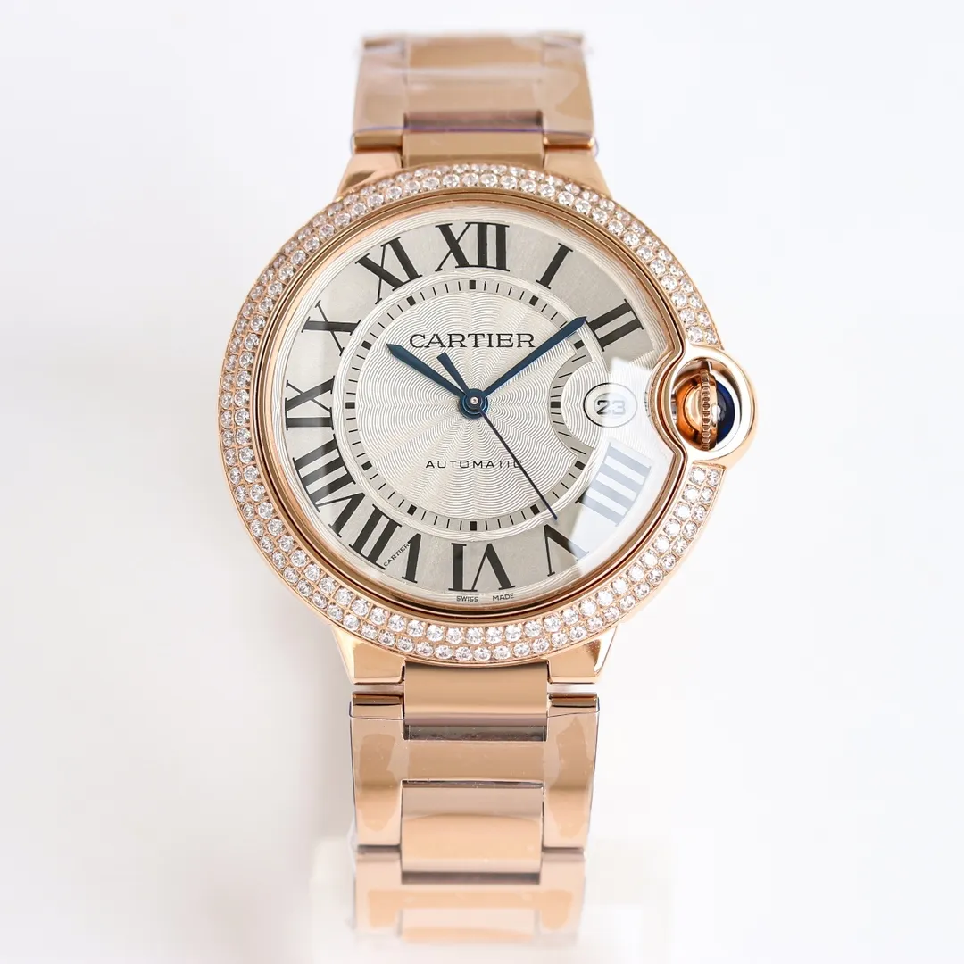 AF Factory CARTIER Ballon Bleu 40 Rose Gold Watch