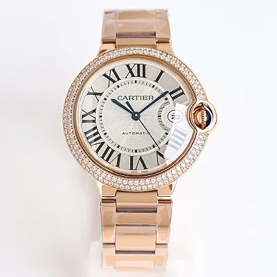 AF Factory CARTIER Ballon Bleu 40 Rose Gold Watch