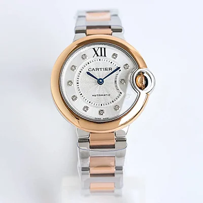AF Factory Cartier Ballon Bleu Automatic Rose Gold Steel