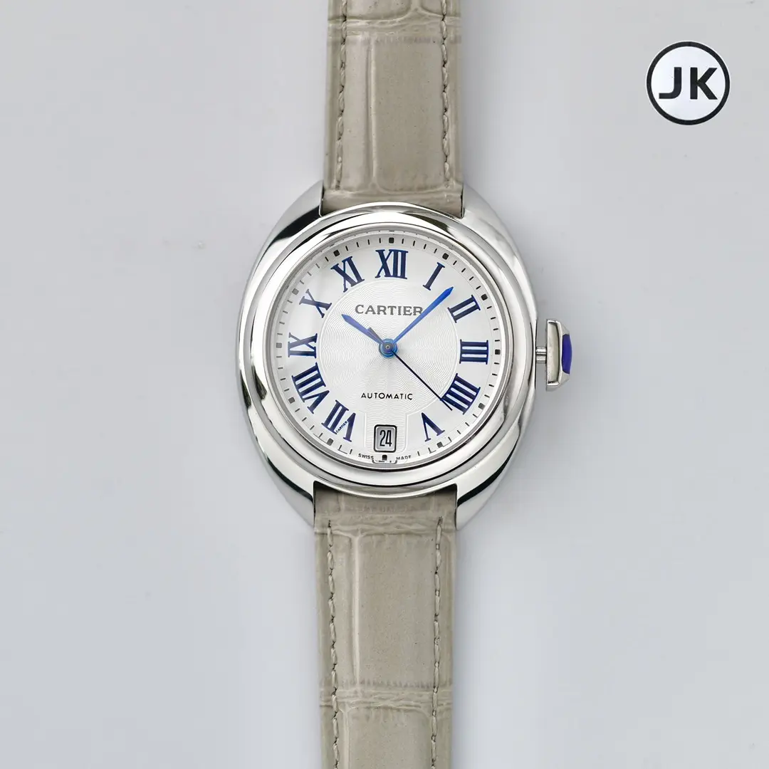 3K Factory Cartier Cle de Cartier Automatic Silver Watch - Best Replica Watches