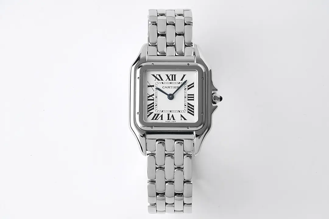 3K Factory Cartier Panthere de Cartier Watch Silver Steel Small size 22MM- Top Replica Watch