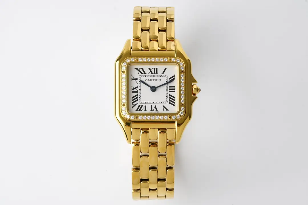 3K Factory Cartier Panthere de Cartier Watch Gold Style Small size 22MM- Top Replica Watch
