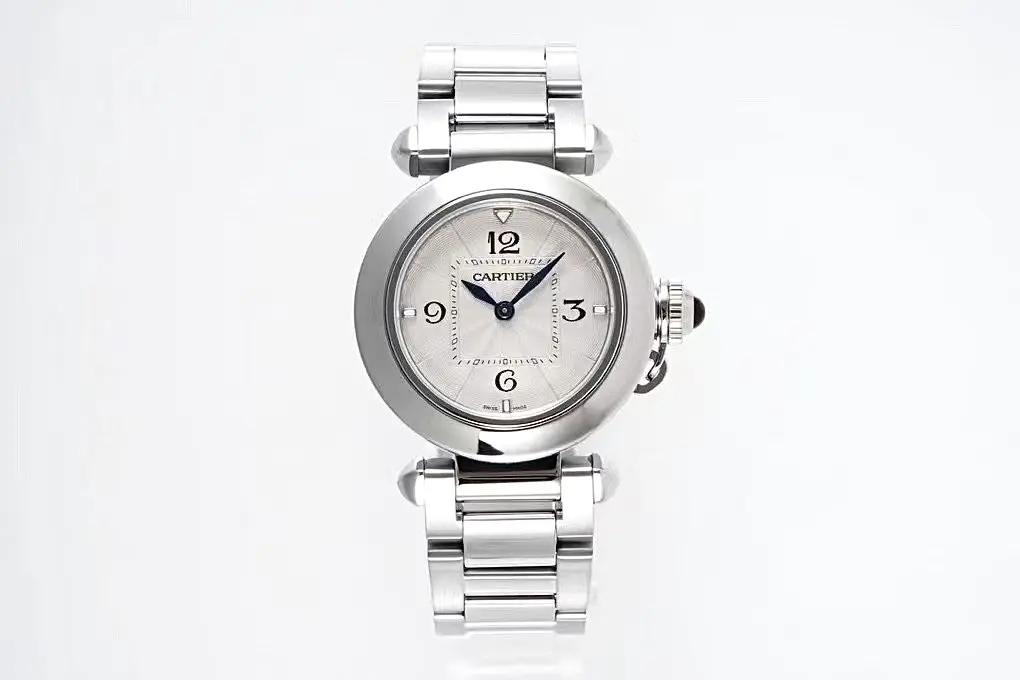 3K Factory Cartier Pasha de Cartier Watch Silver Stainless Steel - Top Replica Watch
