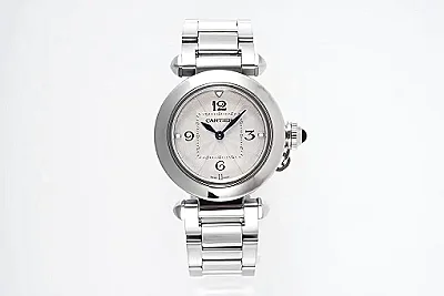 3K Factory Cartier Pasha de Cartier Watch Silver Stainless Steel - Top Replica Watch