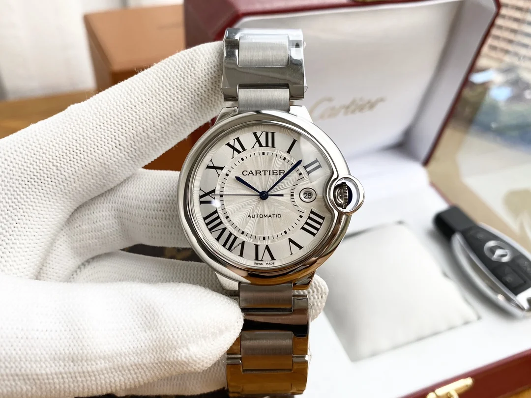 Cartier Ballon Bleu 42mm Automatic Men Watch