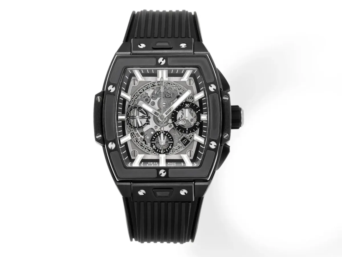 ZF Factory HUBLOT Spirit of Big Bang Black Titanium &amp; Resin Limited Edition Watch - Model 642.NX.0170.RX - Super Clone Masterpiece
