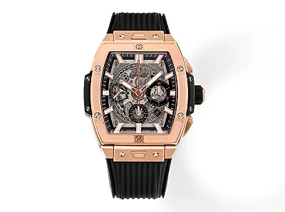 APS Factory HUBLOT Spirit of Big Bang King Gold Black Rubber Strap Limited Edition Watch - Model 642.NX.0170.RX - Super Clone Edition