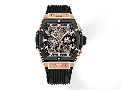 HB Factory HUBLOT Spirit of Big Bang Black &amp; Rose Gold Limited Edition Watch - Model 642.NX.0170.RX - Super Clone Masterpiece