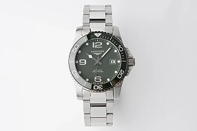 ZF Factory Longines Conquest Green Dial Steel Watch - Super Clone Watch
