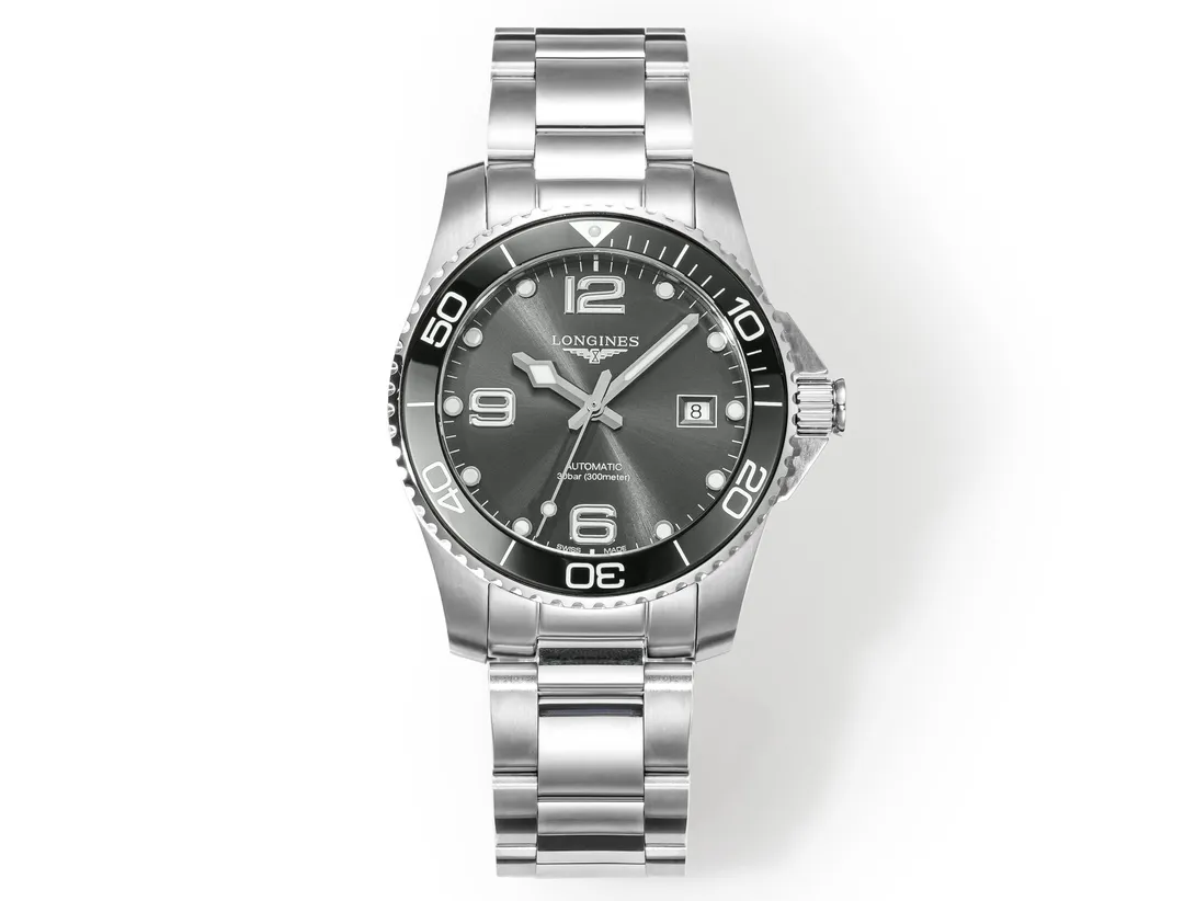 GK Factory Longines Conquest Black Dial Steel Watch - Best Super Clone Design
