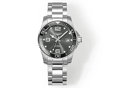 KZ Factory Longines Conquest Black Dial Steel Watch - Best Super Clone Design