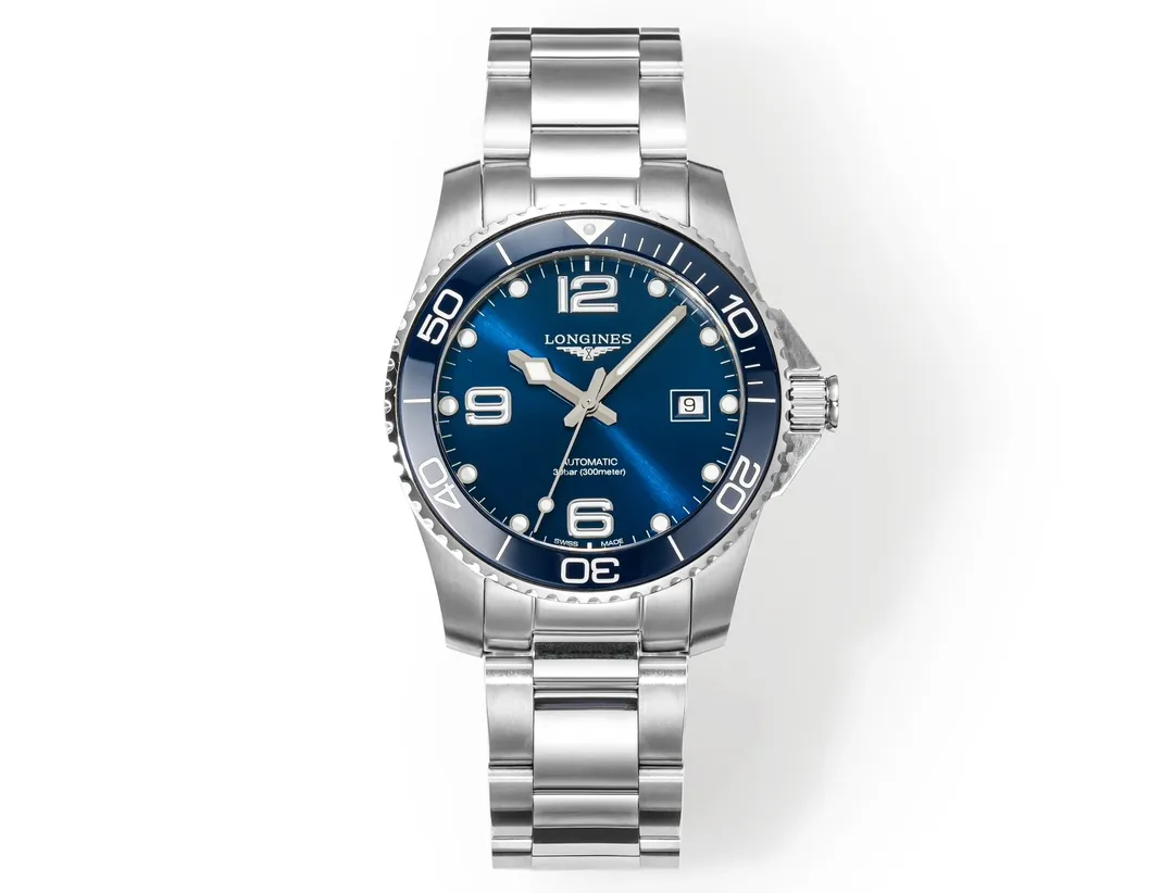 KY Factory Longines Conquest Blue Dial Steel Watch - Best Super Clone Design