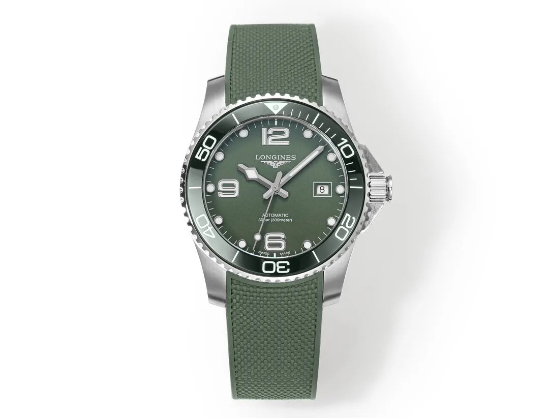 GK Factory Longines Conquest Green Dial Steel Watch - Best Replica Watches