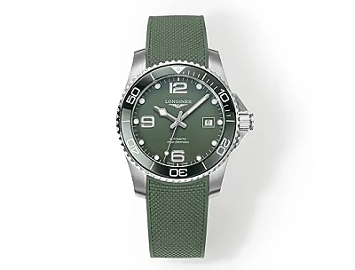 KZ Factory Longines Conquest Green Dial Steel Watch - Best Replica Watches
