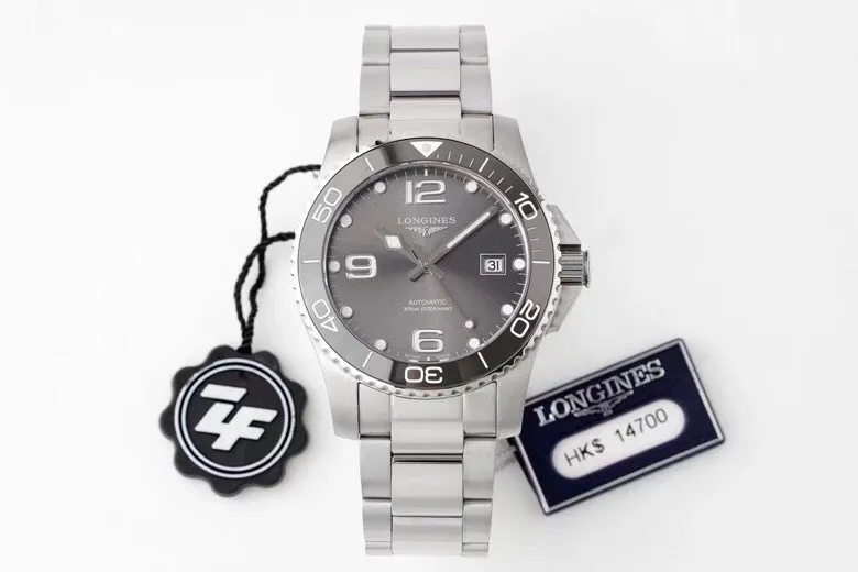 JF Factory Longines Conquest Grey Dial Automatic Super Clone Watch - Best Replica Quality