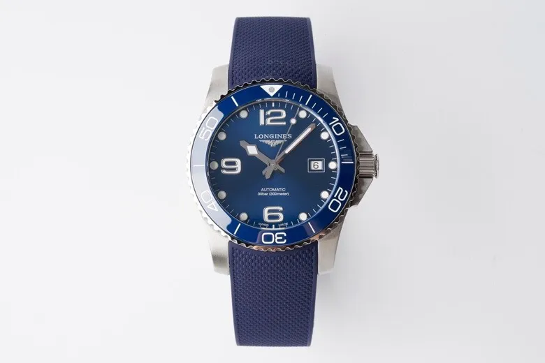 YC Factory Longines Conquest Blue Dial Rubber Strap - Best Super Clone Watch