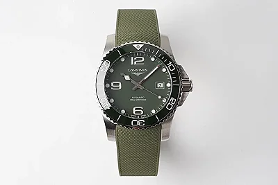 GK Factory Longines Conquest Green Diver Watch - Best Super Clone Edition