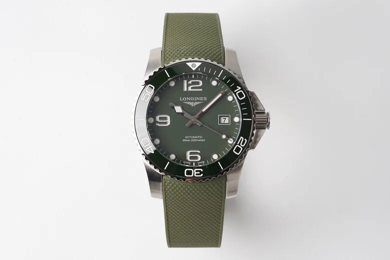 YC Factory Longines Conquest Green Diver Watch - Best Super Clone Edition