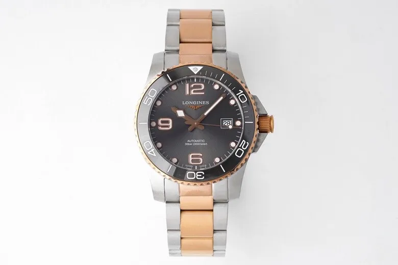 KY Factory Longines Conquest VHP Two Tone Watch Black - Best Super Clone Edition