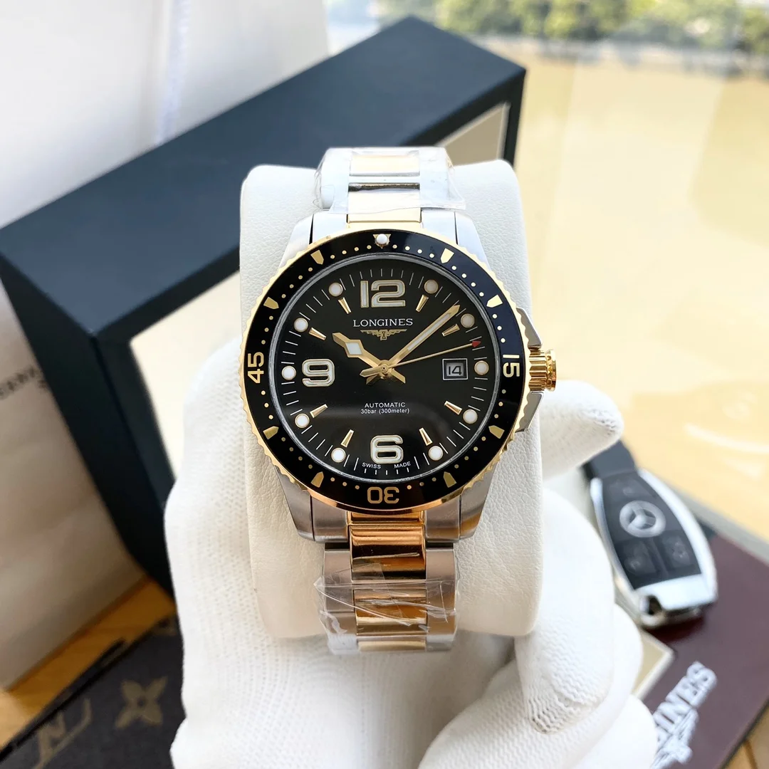 Longines Conquest Automatic 40mm Stainless Steel Bracelet