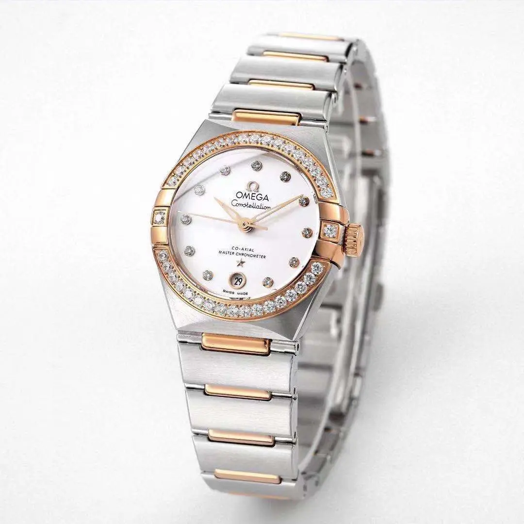 Omega Constellation 29mm White Dial Two-Tone VSF Watch Replica - Premium Quality VSF Timepiece Collection