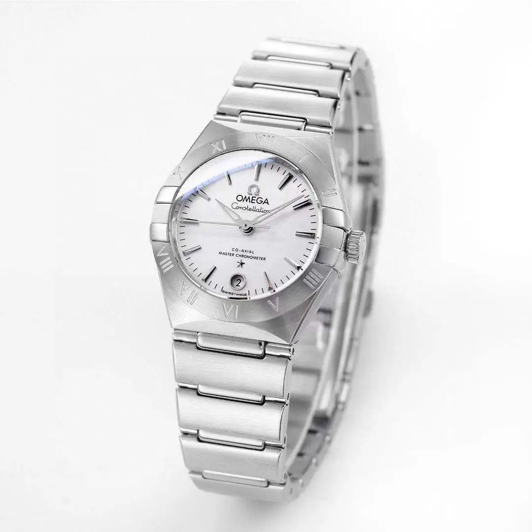 Omega Constellation V6 29mm Silver Replica VSF Watch - Premium Quality Timepiece