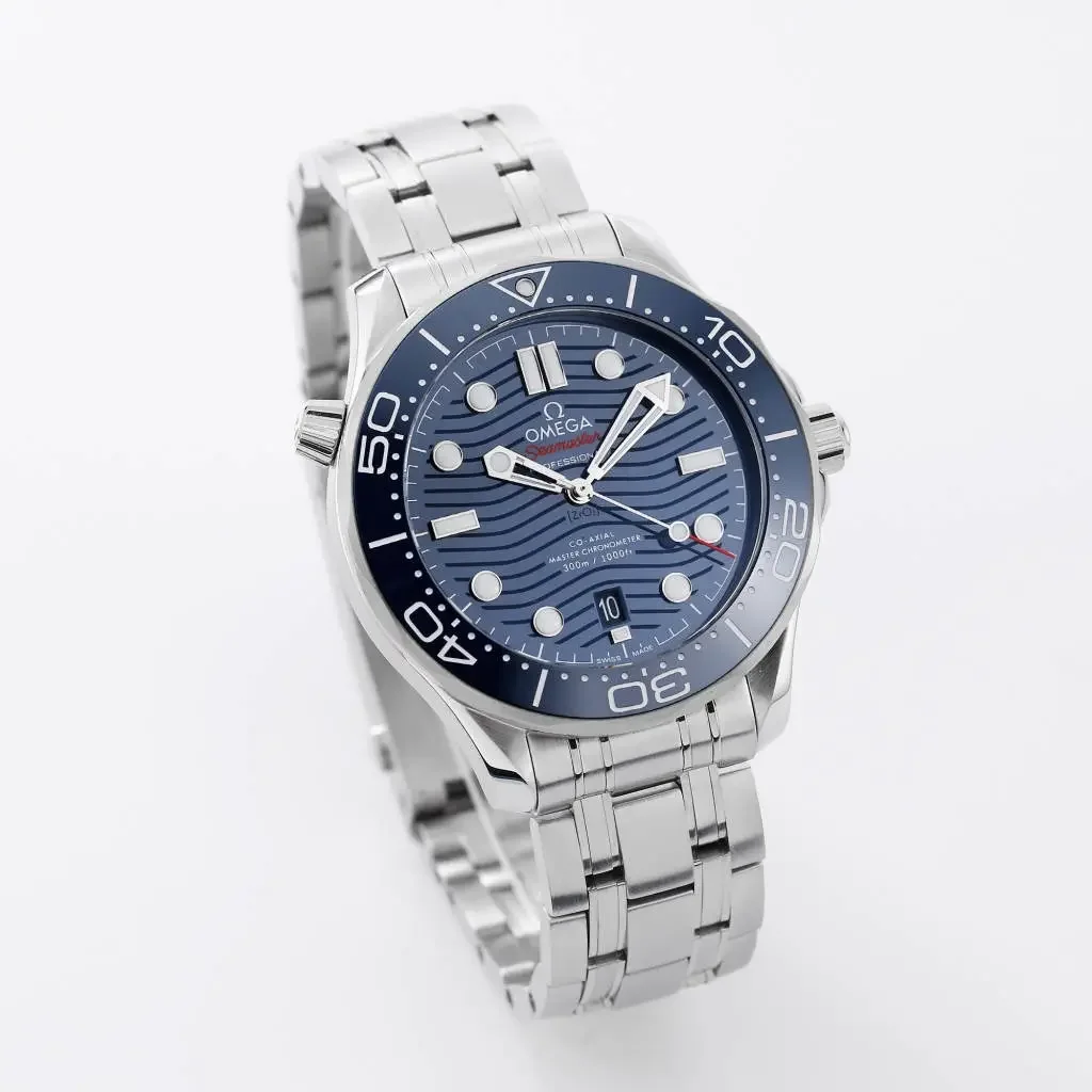 VS Factory OMEGA Seamaster 300M Blue Dial Steel Watch by VSF Watches