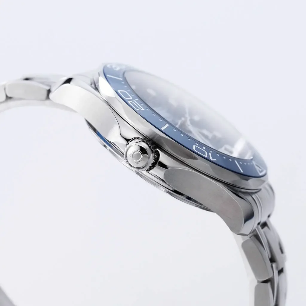 VS Factory OMEGA Seamaster 300M Blue Dial Steel Watch by VSF Watches