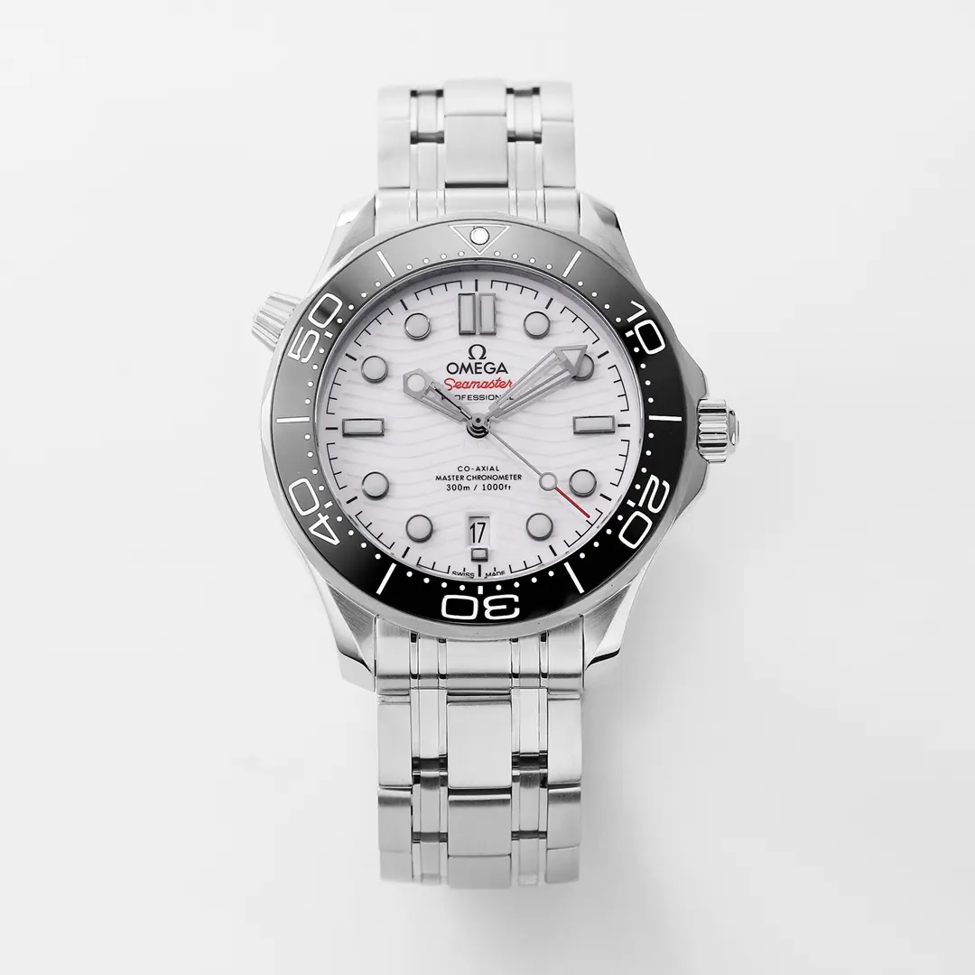 VS Factory Omega Seamaster 300M White Dial Steel Bracelet - High-Quality VSF Watches
