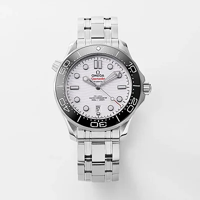 VS Factory Omega Seamaster 300M White Dial Steel Bracelet - High-Quality VSF Watches
